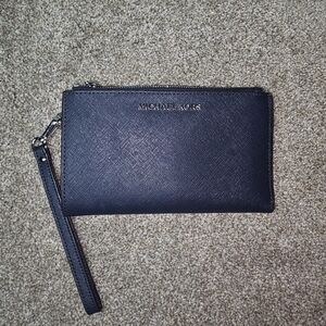 Michael Kors Black Wristlet Wallet
